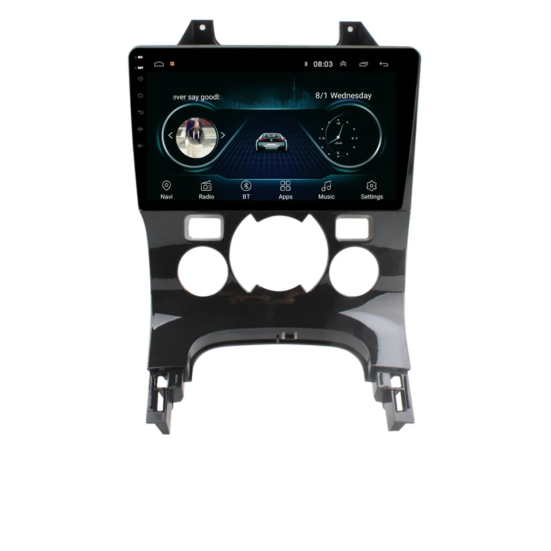 9 "2.5D IPS Android 8 1 автомобильный DVD GPS плеер для Peugeot 3008 2011 2012 2013 2016 Радио стерео