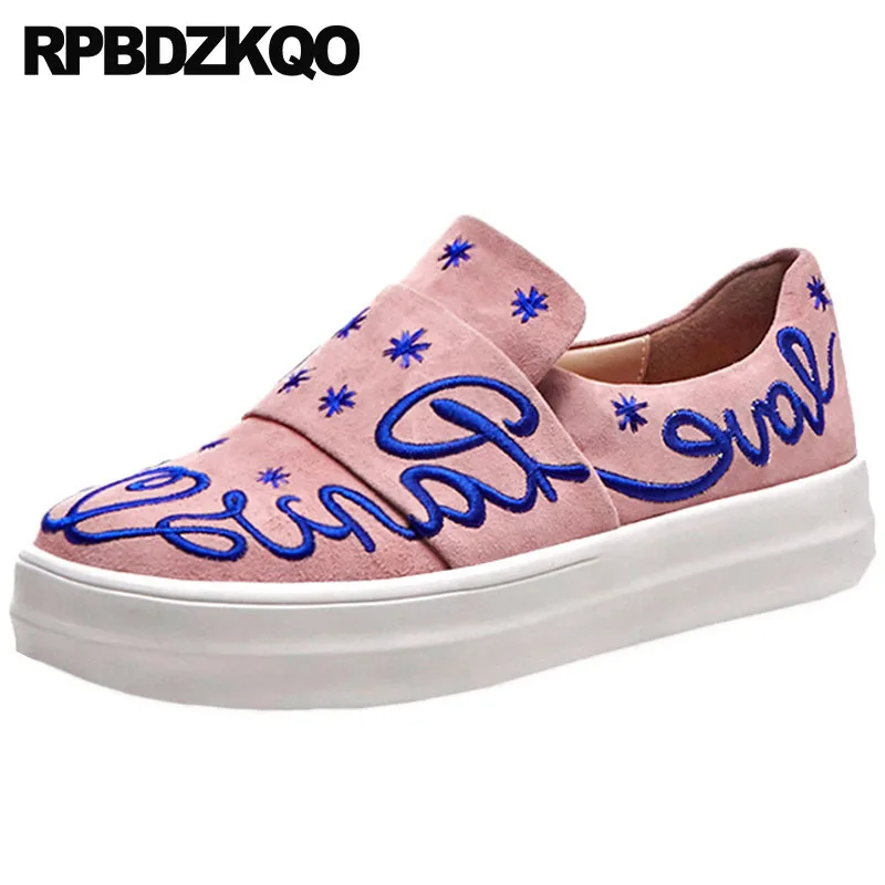 suede women embroidery korean pink floral creepers flats heart chinese embroidered shoes beautiful flower platform round toe
suede women embroidery korean pink floral creepers flats heart chinese embroidered shoes beautiful flower platform round toe