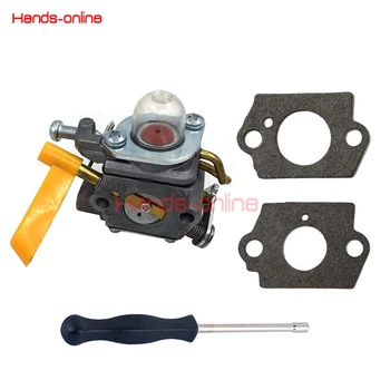Carburetor w/ Adjusting Tool & Gaskets For Ryobi Homelite 25cc 30cc String Trimmer Blower Pole Pruner Brushcutter ZAMA C1U-H60
Carburetor w/ Adjusting Tool & Gaskets For Ryobi Homelite 25cc 30cc String Trimmer Blower Pole Pruner Brushcutter ZAMA C1U-H60