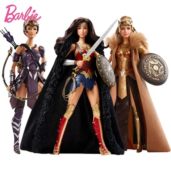 Original Barbie Wonder Woman Princess Doll Collection Chrismtas Birthday Gifts Genuine Barbie Dolls Toys for Child Kids
Original Barbie Wonder Woman Princess Doll Collection Chrismtas Birthday Gifts Genuine Barbie Dolls Toys for Child Kids