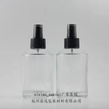 200ml clear/transparent Glass travel refillable perfume bottle with black plastic atomizer/sprayer,perfume container
200ml clear/transparent Glass travel refillable perfume bottle with black plastic atomizer/sprayer,perfume container