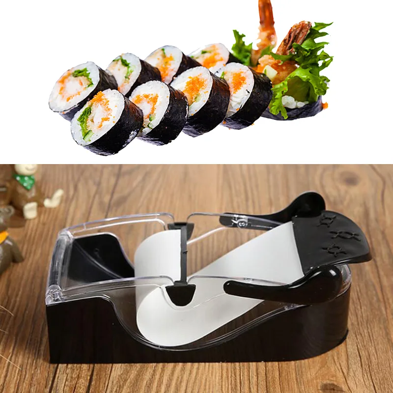 2018 New DIY Easy Kitchen Perfect Magic Roll Sushi maker Cutter Roller Machine Gadgets Onigiri Roll Tool Sushi Roller
2018 New DIY Easy Kitchen Perfect Magic Roll Sushi maker Cutter Roller Machine Gadgets Onigiri Roll Tool Sushi Roller