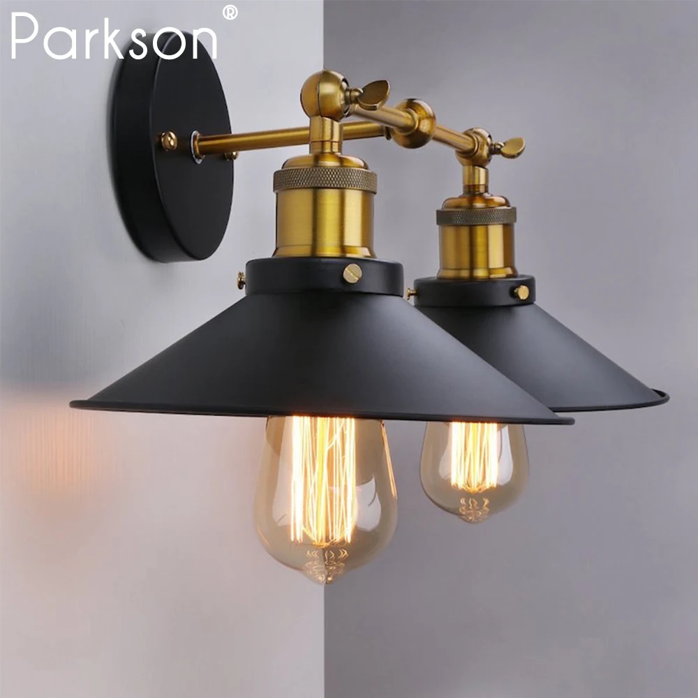 Vintage Retro Wall Lamp black industrial decor wandlamp Living Room Bedroom bathroom wall light LED Lighting Room Bedside Lamp 
Vintage Retro Wall Lamp black industrial decor wandlamp Living Room Bedroom bathroom wall light LED Lighting Room Bedside Lamp