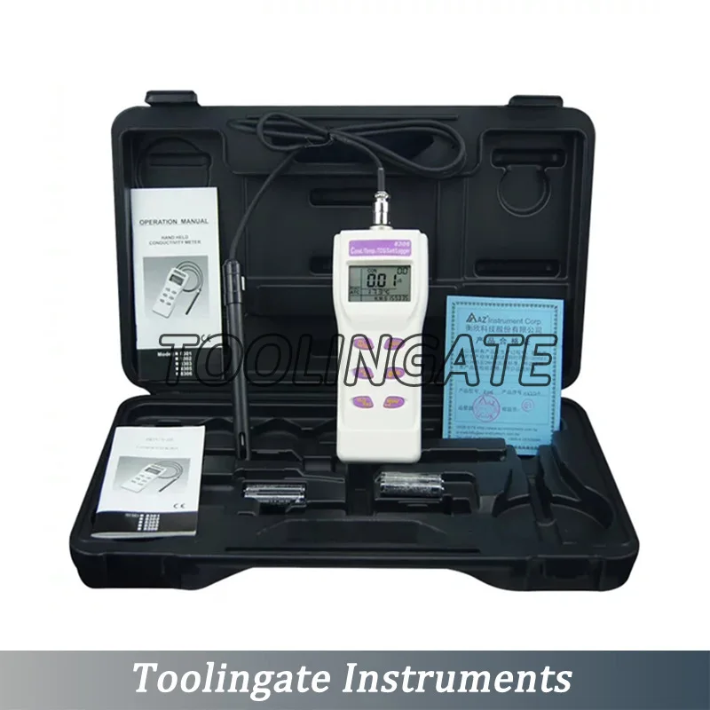 Digital Handheld AZ8303 PH Meter Conductivity Detector Temperature Tester Water Quality Meter AZ-8303 high accuracy
Digital Handheld AZ8303 PH Meter Conductivity Detector Temperature Tester Water Quality Meter AZ-8303 high accuracy