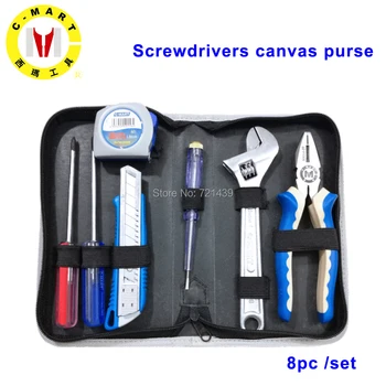 8 in 1 Hand Tool Set Screwdriver Spanner Wrench Cutting Pliers Household Repair Tools Kit with Storage Box
8 in 1 Hand Tool Set Screwdriver Spanner Wrench Cutting Pliers Household Repair Tools Kit with Storage Box
