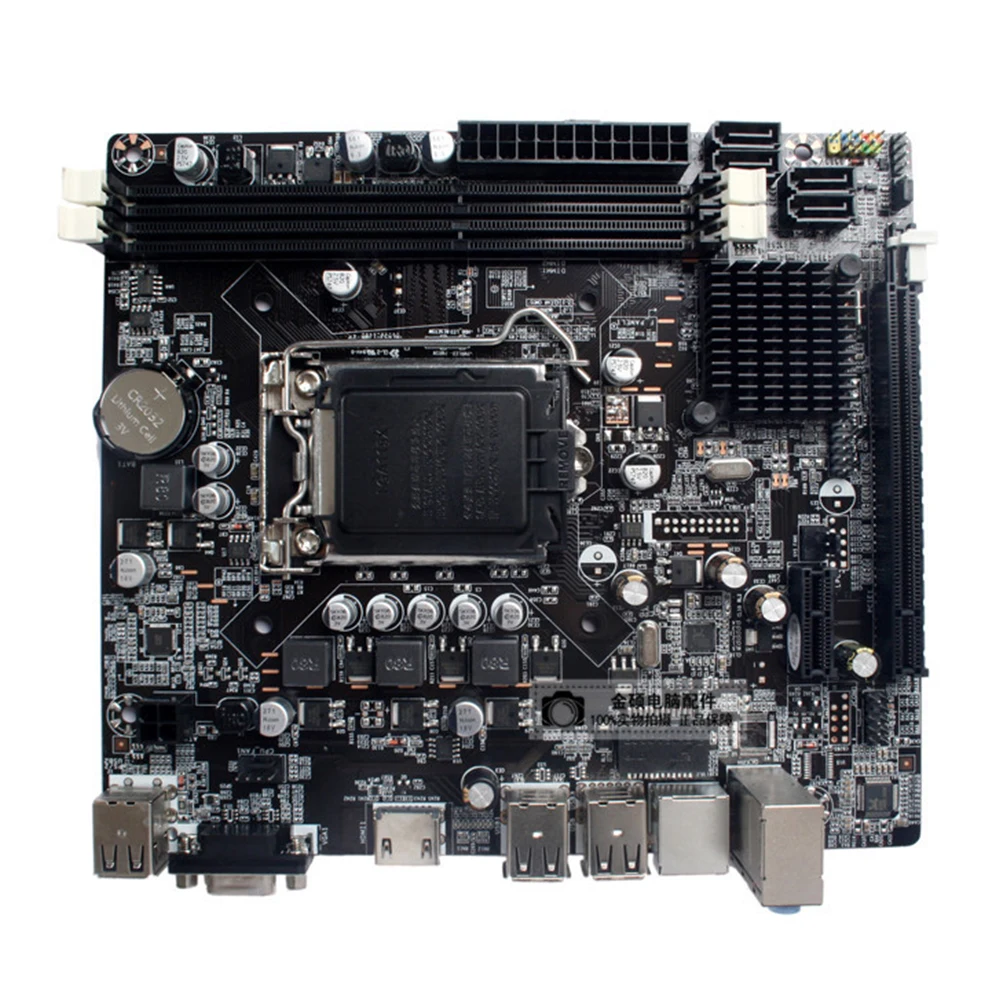 1155 Pin Interface Computer Motherboard High Compatibility Durable H61 Quad Core USB2.0 Memory Slots Upgrade CPU DDR3 Desktop
1155 Pin Interface Computer Motherboard High Compatibility Durable H61 Quad Core USB2.0 Memory Slots Upgrade CPU DDR3 Desktop