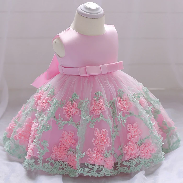 Newborn Baby Girl Summer Tutu Dress Christening Gown Princess Dress For Girl Kids Infant Party Costume 1 2 Years Birthday Dress Newborn Baby Girl Summer Tutu Dress Christening Gown Princess Dress For Girl Kids Infant Party Costume 1 2 Years Birthday Dress