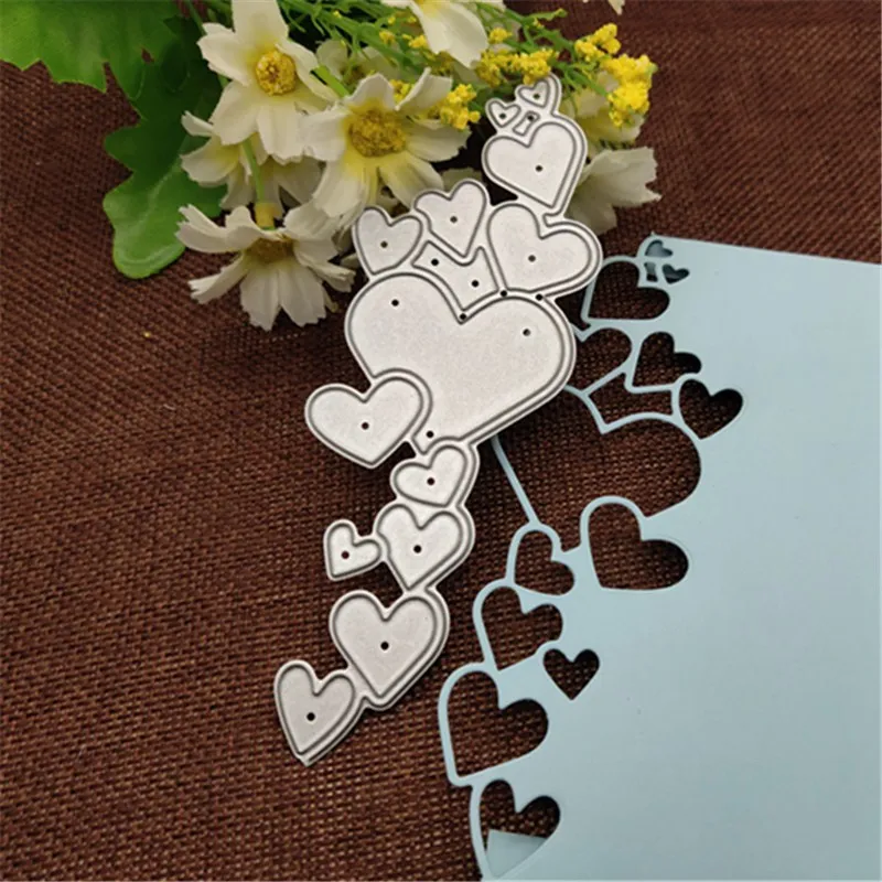 Heart Lace Edge Frame Metal Cutting Dies Stencils For DIY Scrapbooking Decorative Embossing Handcraft Die Cutting Template
Heart Lace Edge Frame Metal Cutting Dies Stencils For DIY Scrapbooking Decorative Embossing Handcraft Die Cutting Template