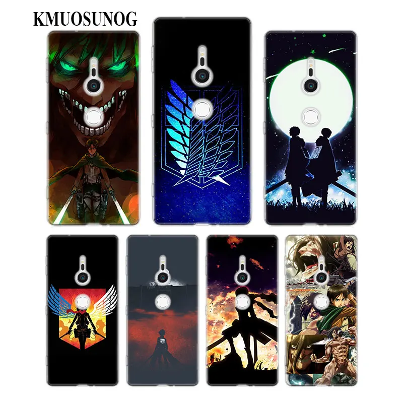 Transparent Soft Silicone Phone Case anime Attack On Titan for Sony Xperia M5 E5 Z5 XA1 XA2 XZ1 XZ2 Compact
Transparent Soft Silicone Phone Case anime Attack On Titan for Sony Xperia M5 E5 Z5 XA1 XA2 XZ1 XZ2 Compact