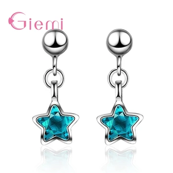 Big Promotion Fashion Women Girls 925 Sterling Silver Cute Star Pendant Earrings For Party Engagement Jewelry Wholesale
Big Promotion Fashion Women Girls 925 Sterling Silver Cute Star Pendant Earrings For Party Engagement Jewelry Wholesale