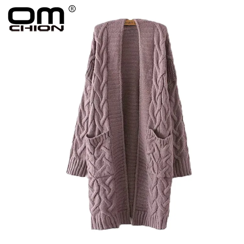 OMCHION Winter 2018 Autumn New V Neck Long Cardigan Twist Casual Loose Sweater Women Oversized Poncho Knitted Wear Jumper LS28
OMCHION Winter 2018 Autumn New V Neck Long Cardigan Twist Casual Loose Sweater Women Oversized Poncho Knitted Wear Jumper LS28