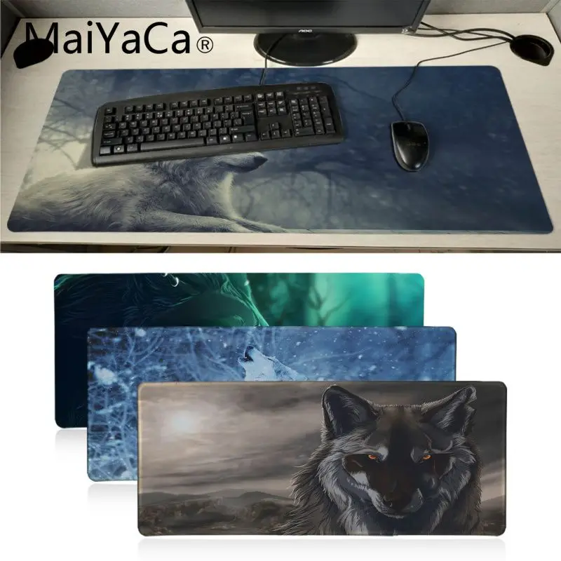 MaiYaCa My Favorite Black and white Wolf High Speed New Mousepad Large Gaming Mouse Pad Lockedge Mouse Mat Keyboard Pad
MaiYaCa My Favorite Black and white Wolf High Speed New Mousepad Large Gaming Mouse Pad Lockedge Mouse Mat Keyboard Pad