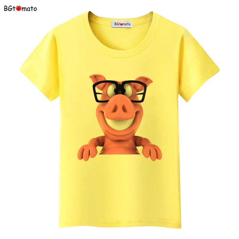 3D sunglasses Pig Cool T-shirt For women lovely cartoon pink pig Tshirt Original Brand Good quality summer Tops Tees
3D sunglasses Pig Cool T-shirt For women lovely cartoon pink pig Tshirt Original Brand Good quality summer Tops Tees