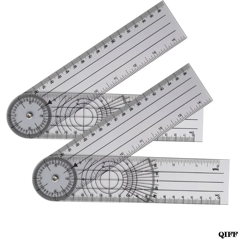 Folding Medical Spine Scale Orthopedics 360 Degree Measurement Rotating Medical Angle Joint Corner Ruler July 22
Folding Medical Spine Scale Orthopedics 360 Degree Measurement Rotating Medical Angle Joint Corner Ruler July 22