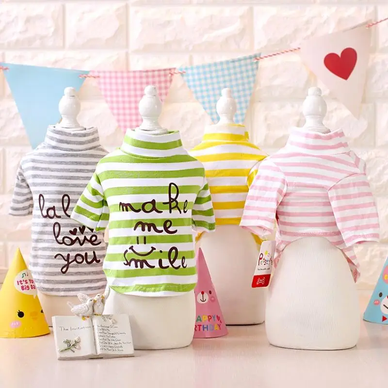 Dog Hoodies Striped Top Macaron Yorkie Autumn/winter Wear Pet Vest Pet Clothes Clothing Dog Clothes Clothes for Dogs
Dog Hoodies Striped Top Macaron Yorkie Autumn/winter Wear Pet Vest Pet Clothes Clothing Dog Clothes Clothes for Dogs