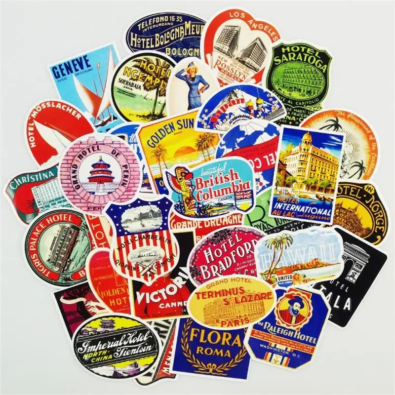 55pcs/Lot Travel Hotel Logo Hawaii Laptops Stickers for Travel Suitcase Wall Pencil Box Bike Sliding Car Sticker DIY Decals
55pcs/Lot Travel Hotel Logo Hawaii Laptops Stickers for Travel Suitcase Wall Pencil Box Bike Sliding Car Sticker DIY Decals