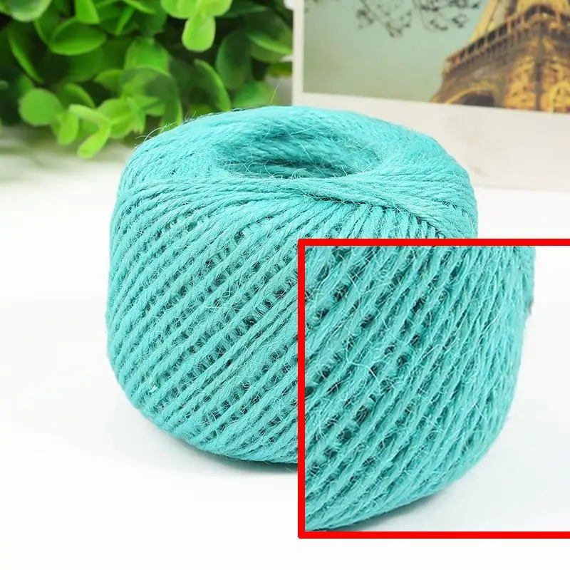 2017 NEW 1Colors 2mm 50 Meters Jute Cord Twisted Hemp Jute Rope DIY Craft Decor Ropes Thread for Gift Packing / Photo / Tag CD28
2017 NEW 1Colors 2mm 50 Meters Jute Cord Twisted Hemp Jute Rope DIY Craft Decor Ropes Thread for Gift Packing / Photo / Tag CD28
