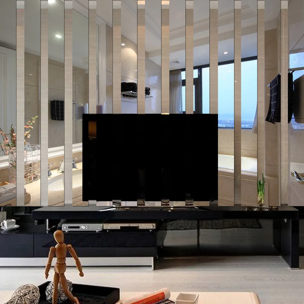 10pcs Long Rectangle Modern 3D Acrylic Wall Mirror Sticker Home Decoration Wall Border Decal Decor
10pcs Long Rectangle Modern 3D Acrylic Wall Mirror Sticker Home Decoration Wall Border Decal Decor