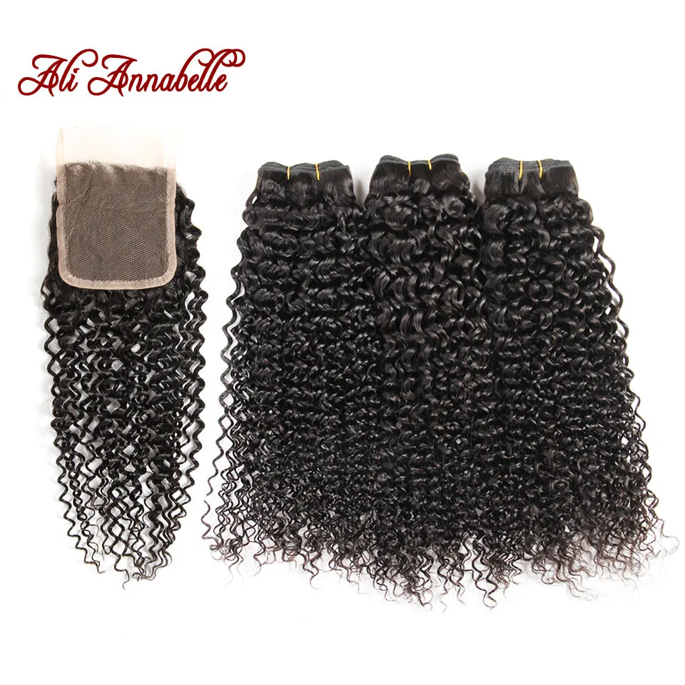 Ali Annabelle Peruvian Curly Hair with Closure 100% Human Hair 3 Bundles with Closure Natural Color Remy Hair Weave Bundles
Ali Annabelle Peruvian Curly Hair with Closure 100% Human Hair 3 Bundles with Closure Natural Color Remy Hair Weave Bundles