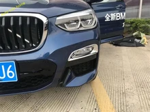 Lapetus ABS Chrome Front Bumper Fog Lights Lamps Frame Cover Trim 2 Pcs For BMW X3 G01 2018 2019 2020 Auto Accessories
Lapetus ABS Chrome Front Bumper Fog Lights Lamps Frame Cover Trim 2 Pcs For BMW X3 G01 2018 2019 2020 Auto Accessories