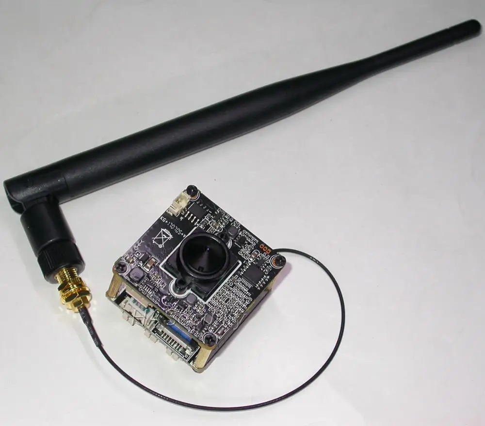 Wi-Fi 3.7 мм объектив IPC 1080 P 720 1/2. 7 "f22 CMOS Sensor + hi3518e V200 IP камеры видеонаблюдения модуль