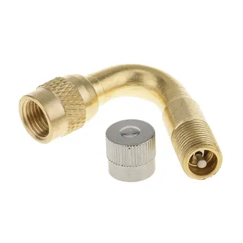 45/90/135 Degree Brass Air Tire Angled Valve Stem Extension Adapter Car Bike Motorbike Scooter CSL2017
45/90/135 Degree Brass Air Tire Angled Valve Stem Extension Adapter Car Bike Motorbike Scooter CSL2017