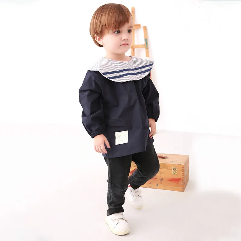 2018 New Children's Autumn Winter Cottonseed Pure Cotton Smock Children's Anti Baby Rice Dress Navy.
2018 New Children's Autumn Winter Cottonseed Pure Cotton Smock Children's Anti Baby Rice Dress Navy.