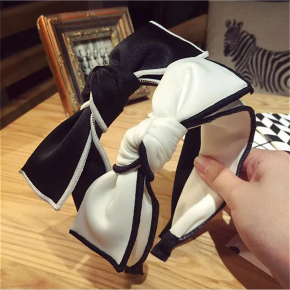 Black White Korean Boutique Hairband Bowknot Headband Women Girls Hair Head Hoop Bands Accessories For Women Scrunchy Hairbands
Black White Korean Boutique Hairband Bowknot Headband Women Girls Hair Head Hoop Bands Accessories For Women Scrunchy Hairbands