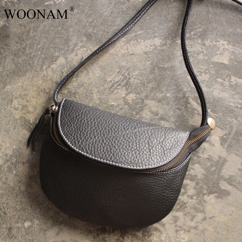 WOONAM Fully Handmade Bag Natural Top Grain Genuine Calf Leather Mini Cross-body Satchel Shoulder Bag WB545
WOONAM Fully Handmade Bag Natural Top Grain Genuine Calf Leather Mini Cross-body Satchel Shoulder Bag WB545