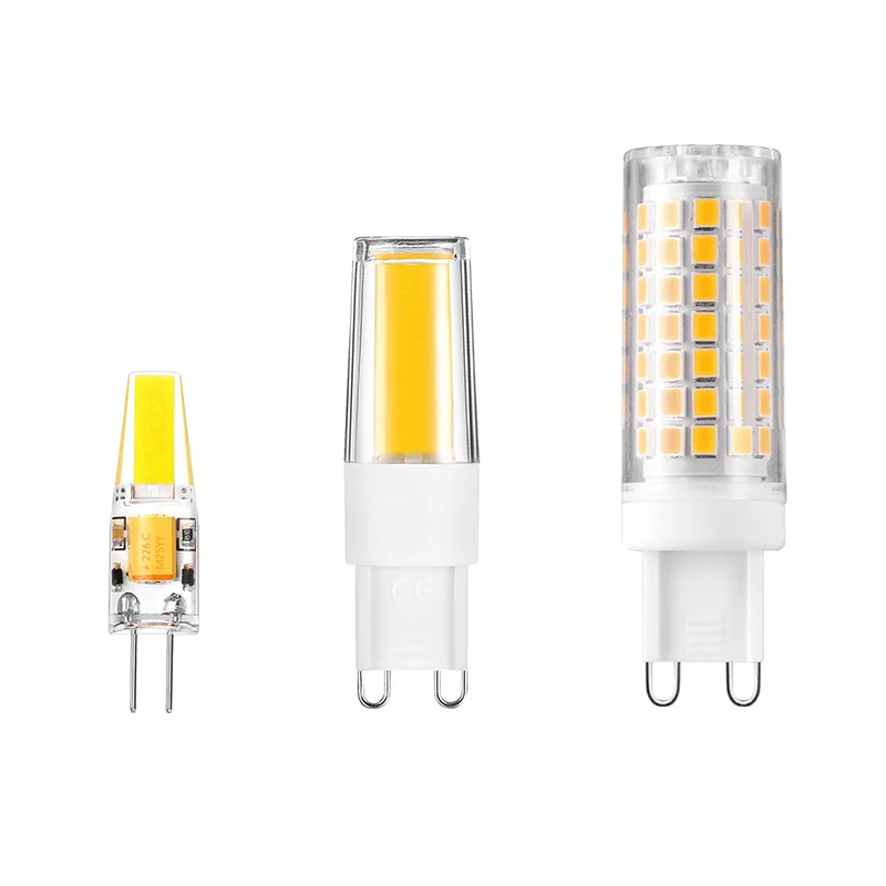 1pcs Mini G4 LED G9 COB Lamp Bulb AC DC 12V 220V Candle Silicone Lights Replace 10W 20W 35W 50W Halogen for Chandelier Spotlight
1pcs Mini G4 LED G9 COB Lamp Bulb AC DC 12V 220V Candle Silicone Lights Replace 10W 20W 35W 50W Halogen for Chandelier Spotlight