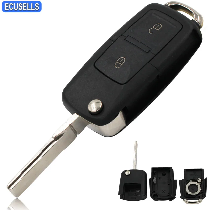 2 Button Flip Remote Key Case Shell Folding Car Key Housing for VW for Volkswagen Bora for Seat Passat Polo for Skoda Octavia
2 Button Flip Remote Key Case Shell Folding Car Key Housing for VW for Volkswagen Bora for Seat Passat Polo for Skoda Octavia