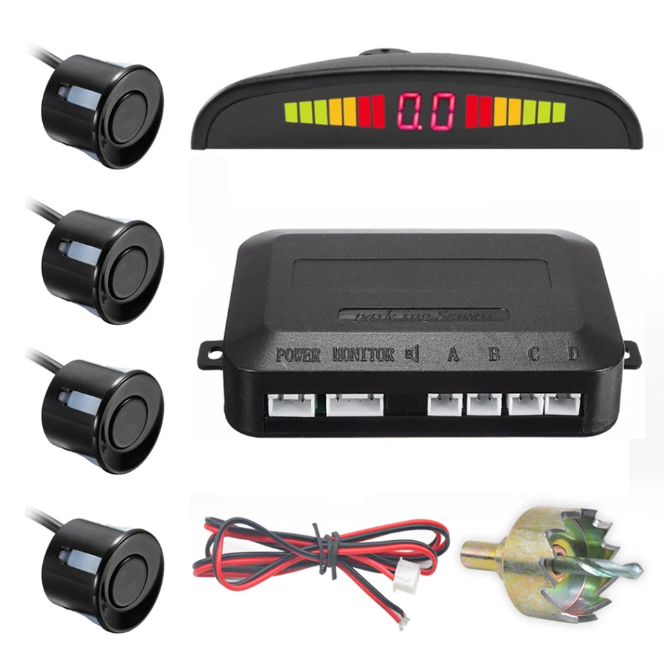 KiriNavi Car Parking Sensor Auto Car Detector Radar Parktronic Display Reverse Backup Radar Monitor System with 4 Sensors
KiriNavi Car Parking Sensor Auto Car Detector Radar Parktronic Display Reverse Backup Radar Monitor System with 4 Sensors