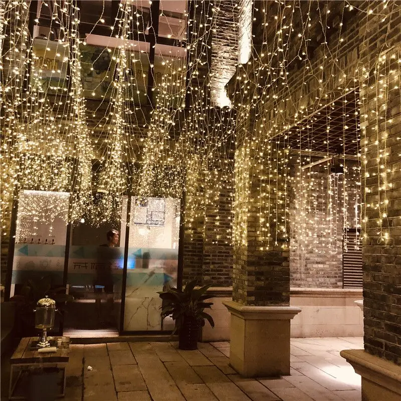 3*3*300 M LED Icicle String Lights Christmas Fairy Lights Garland Outdoor Home Christmas Decorations for Home Outdoor New Year.
3*3*300 M LED Icicle String Lights Christmas Fairy Lights Garland Outdoor Home Christmas Decorations for Home Outdoor New Year.