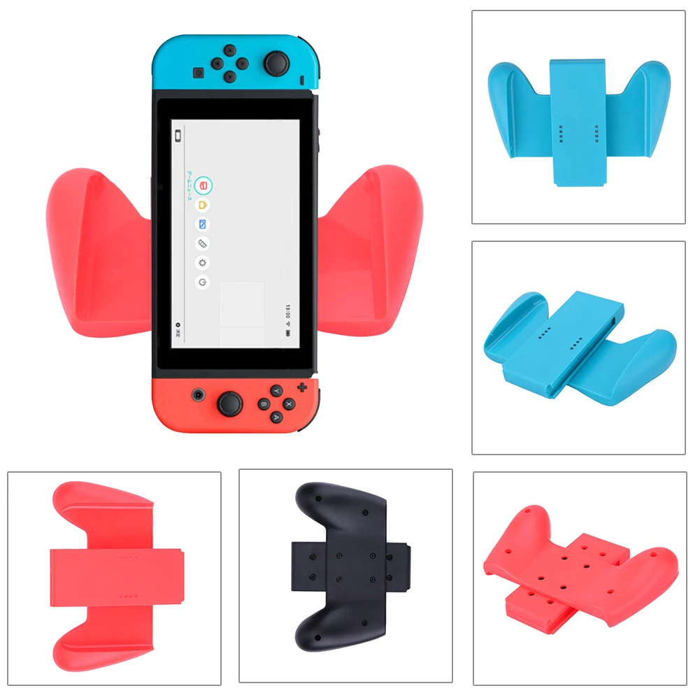 Controller Grips Handy Control Grip Plastic Black Red Blue Extended Game Control Handle Bracket For Nintendo Switch
Controller Grips Handy Control Grip Plastic Black Red Blue Extended Game Control Handle Bracket For Nintendo Switch