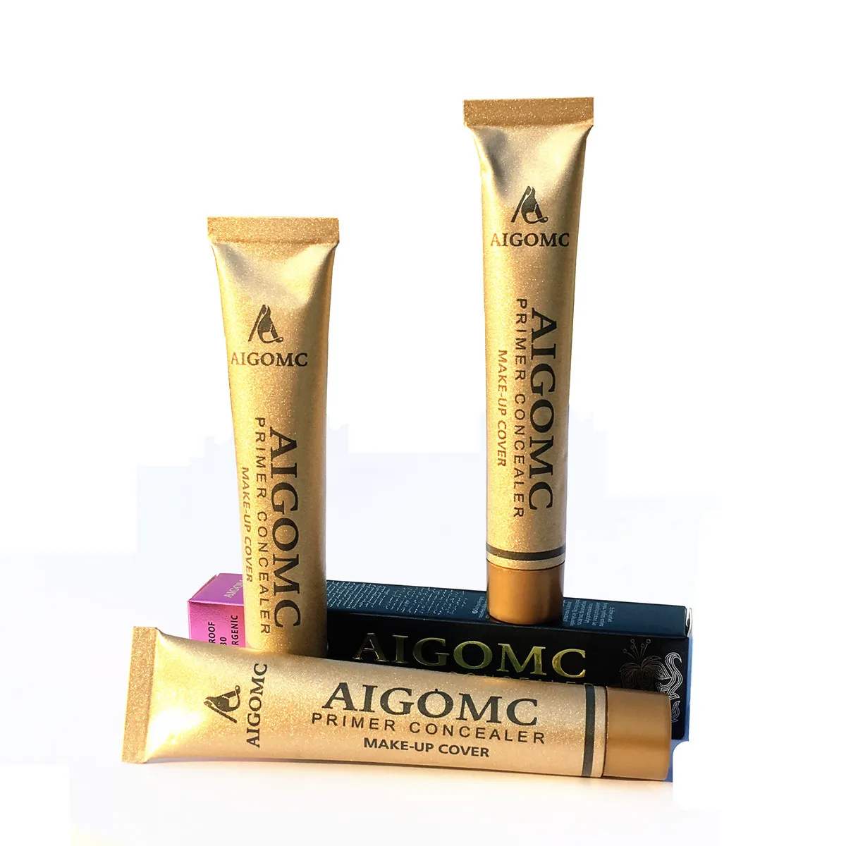 14PCS/SET Gold Tube Concealer Foundation Base Make Up Cover Pro Concealer Contouring Modification of the Skin concealer for face
14PCS/SET Gold Tube Concealer Foundation Base Make Up Cover Pro Concealer Contouring Modification of the Skin concealer for face