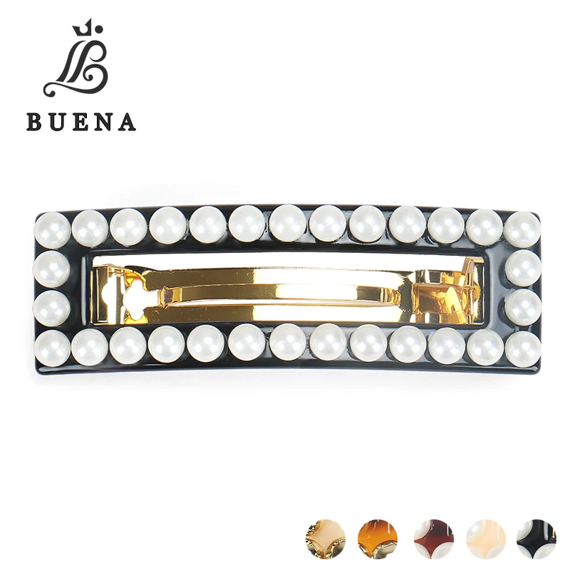 Hot Sale Rectangle With Pearl Acetate Hair Clip Geometric shape Pearl Hair Pin Clip DY005
Hot Sale Rectangle With Pearl Acetate Hair Clip Geometric shape Pearl Hair Pin Clip DY005