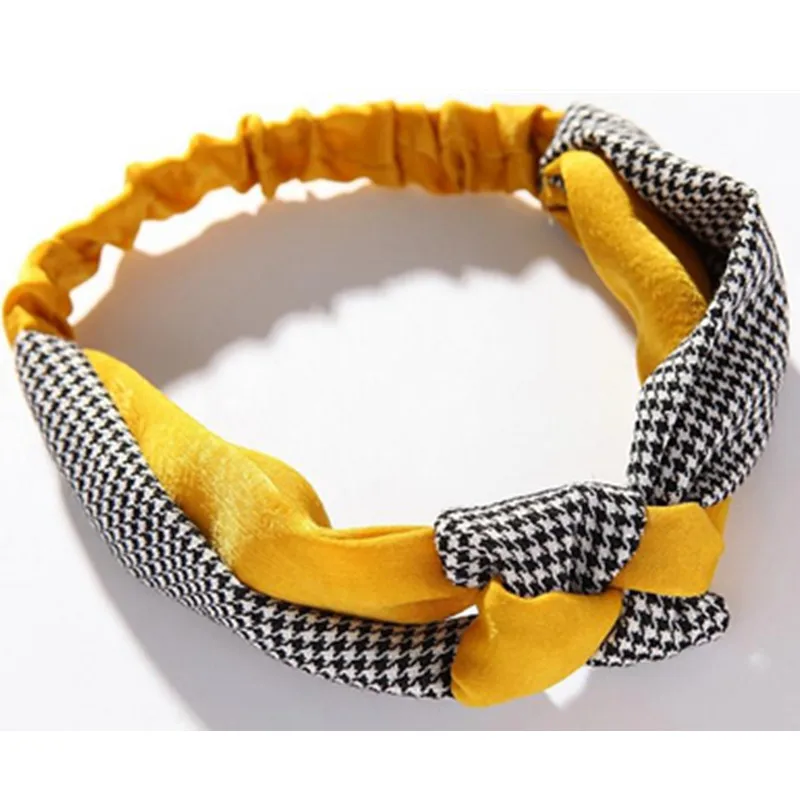 New Plaid Headband for Women Hair Accessories Turban Headband Elastic Hairband Girls Headwear Hair Ornament Fashion Accessories
New Plaid Headband for Women Hair Accessories Turban Headband Elastic Hairband Girls Headwear Hair Ornament Fashion Accessories