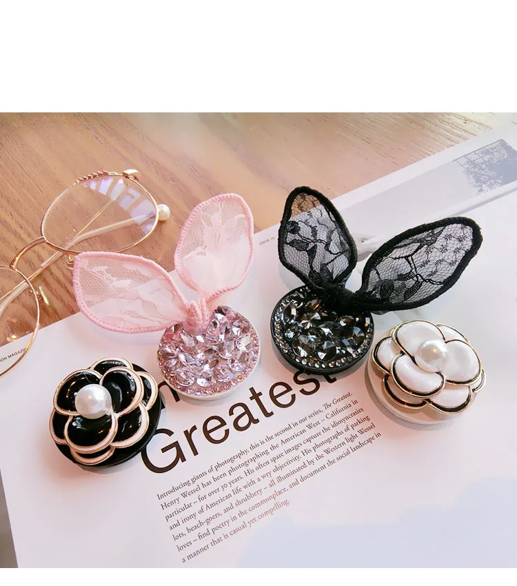 Best Round Mobile Phone Holder Stand Flexible Grip Rhinestone Ear And Flower Expanding Bracket For All Phone Model Back Cover
Best Round Mobile Phone Holder Stand Flexible Grip Rhinestone Ear And Flower Expanding Bracket For All Phone Model Back Cover