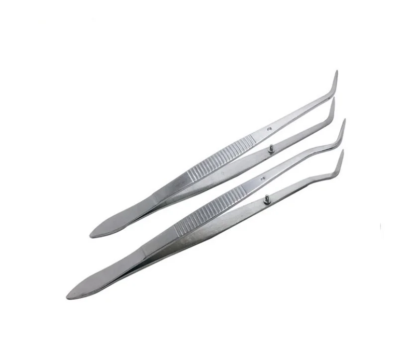 1 Pc Oral Tweezers Stainless steel Dental Tweezers tool Single Curved Double elbow Positioning 16cm
1 Pc Oral Tweezers Stainless steel Dental Tweezers tool Single Curved Double elbow Positioning 16cm