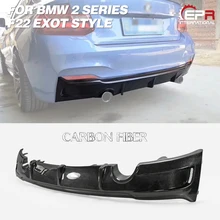 Car-styling EXOT Style Carbon Fiber Rear Diffuser Glossy Finish Bumper Splitter Kit Tuning Trim Accessories Part Fit For BMW F22
Car-styling EXOT Style Carbon Fiber Rear Diffuser Glossy Finish Bumper Splitter Kit Tuning Trim Accessories Part Fit For BMW F22