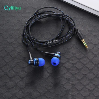 Wholesale New Colorful Braided wired 3.5mm Stereo In ear Earbuds Earphone for MP3 MP4 Mobile Phone 100pcs
Wholesale New Colorful Braided wired 3.5mm Stereo In ear Earbuds Earphone for MP3 MP4 Mobile Phone 100pcs