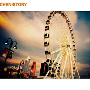 CHENISTORY Romantic Ferris Wheel DIY Painting By Numbers HandPainted Canvas Painting Wall Art Picture For Unique Gift Home Decor
CHENISTORY Romantic Ferris Wheel DIY Painting By Numbers HandPainted Canvas Painting Wall Art Picture For Unique Gift Home Decor
