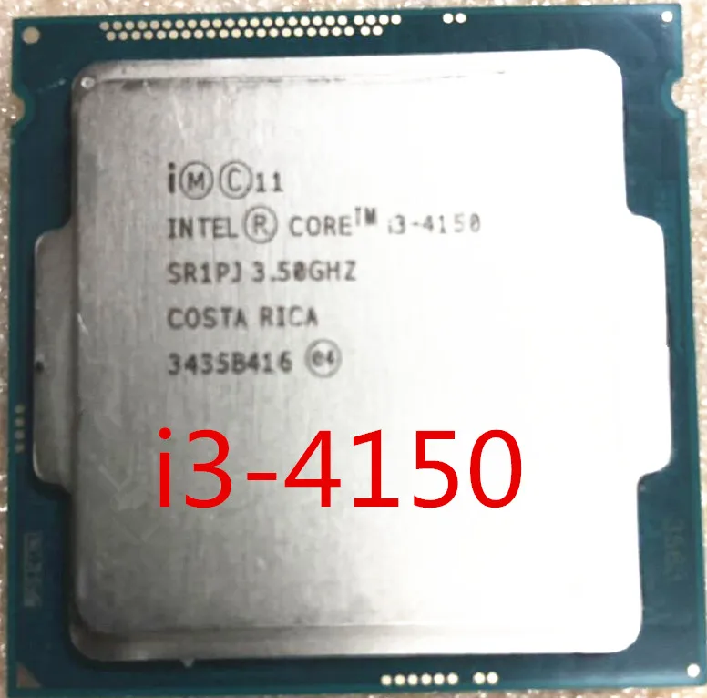 Intel Core I3 4150 Dual-Core 3.5GHz LGA 1150 TDP 54W 3MB Cache i3-4150 CPU Processor 4150
Intel Core I3 4150 Dual-Core 3.5GHz LGA 1150 TDP 54W 3MB Cache i3-4150 CPU Processor 4150
