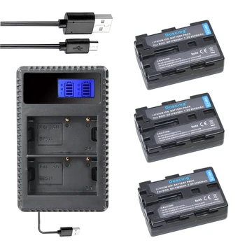 3Pcs Digital Camera Battery NP-FM500H NP FM500H bateria +LCD USB Charger For SONY A300 A900 A700K DSLR A350 Series SLT-A57 a58
3Pcs Digital Camera Battery NP-FM500H NP FM500H bateria +LCD USB Charger For SONY A300 A900 A700K DSLR A350 Series SLT-A57 a58