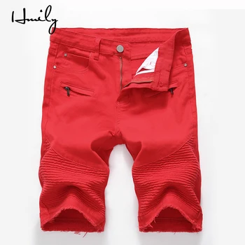 HMILY Hot Selling Summer Casual Thin Short Homme Korean Youth Mens Denim Shorts Elasticity Distressed Straight Jeans Men
HMILY Hot Selling Summer Casual Thin Short Homme Korean Youth Mens Denim Shorts Elasticity Distressed Straight Jeans Men