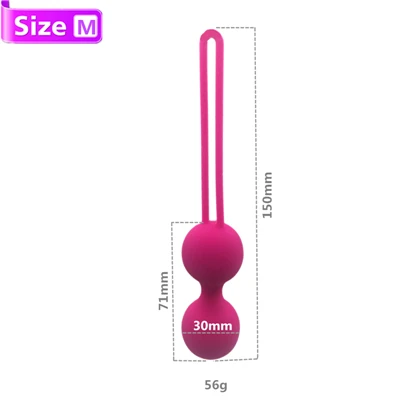 Silicone Smart Ball Kegel Ball Ben Wa Ball Vagina Tighten Exercise Machine Vibrators Vaginal Geisha Ball Sex Toys For Women