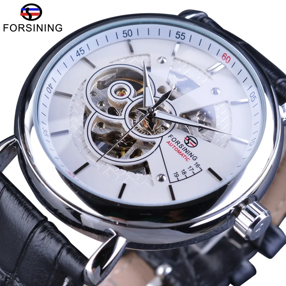 Forsining Fashion Skeleton Design 2017 Open Work Self Winding British Casual Men Automatic Wrist Watches Top Brand Luxury Clock
Forsining Fashion Skeleton Design 2017 Open Work Self Winding British Casual Men Automatic Wrist Watches Top Brand Luxury Clock