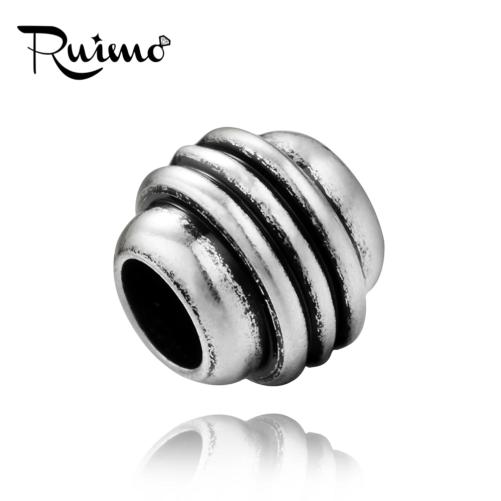 RUIMO 10pcs 3mm Small Hole Antique Bronze Spiral Barrel Beads Silver-Plated Red Copper Spacer Beads DIY Jewelry Making Findings
RUIMO 10pcs 3mm Small Hole Antique Bronze Spiral Barrel Beads Silver-Plated Red Copper Spacer Beads DIY Jewelry Making Findings