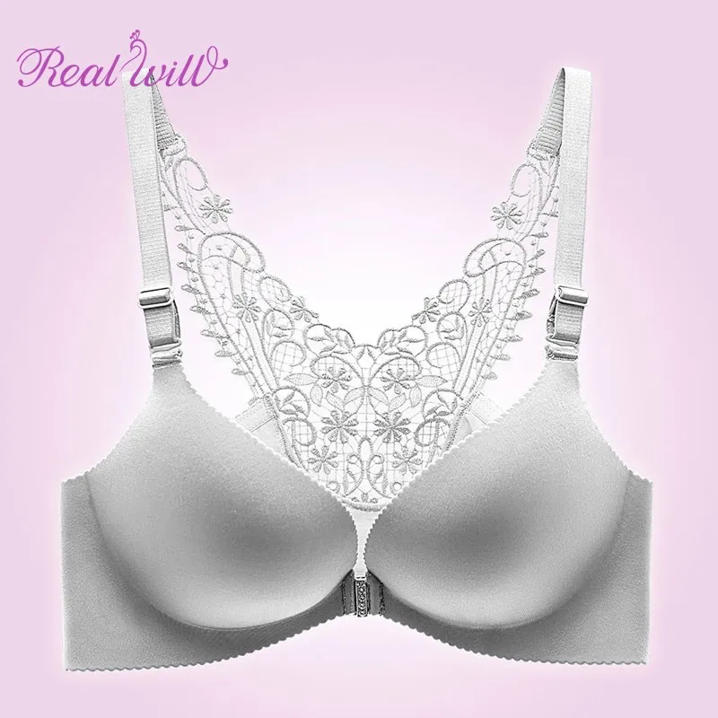 Realwill New Creative Back Lace Bra Front Closure Seamless Intimate Comfortable Wireless Style 4 Solid Colors
Realwill New Creative Back Lace Bra Front Closure Seamless Intimate Comfortable Wireless Style 4 Solid Colors