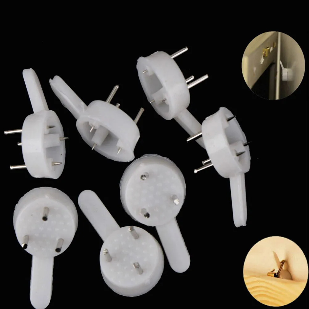 New 100 pcs A Picture Clasps Solid Wall Nail Contact Non-trace Nail Hooks Photo Frame Photo Wall Hangs
New 100 pcs A Picture Clasps Solid Wall Nail Contact Non-trace Nail Hooks Photo Frame Photo Wall Hangs